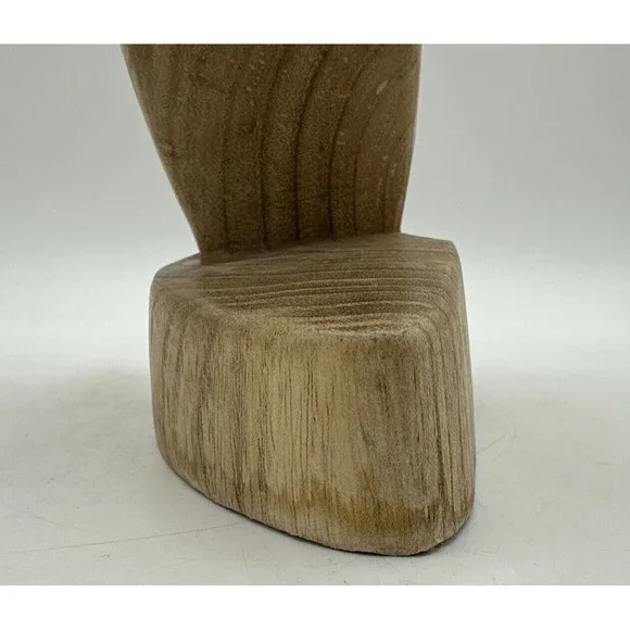 Hand Carved Wood Horse Head Statue Figure 12” Wooden Vintage - Picture 16 of 16